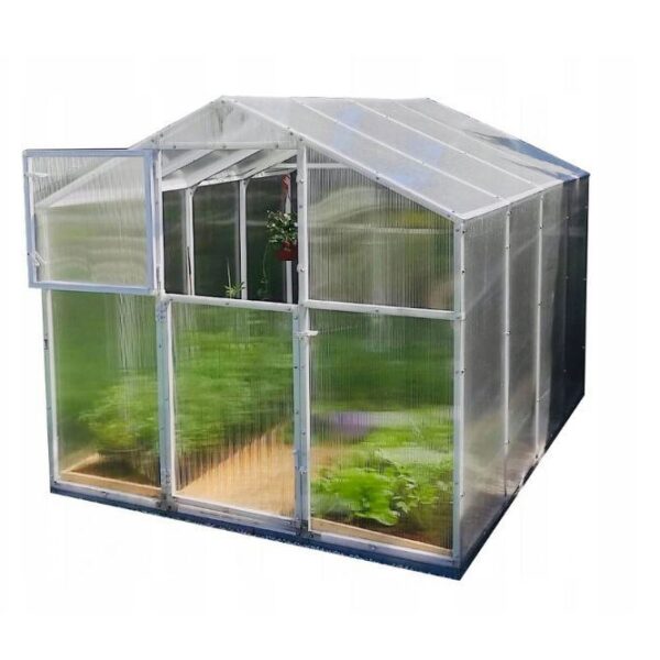 szklarnia ogrodowa z poliwĘglanu 5,6m2 tunel poliwĘglanowy 210x270 ptf