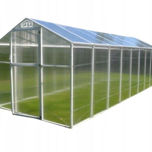 szklarnia ogrodowa z poliwĘglanu 12m2 tunel poliwĘglanowy 210x606 ptf